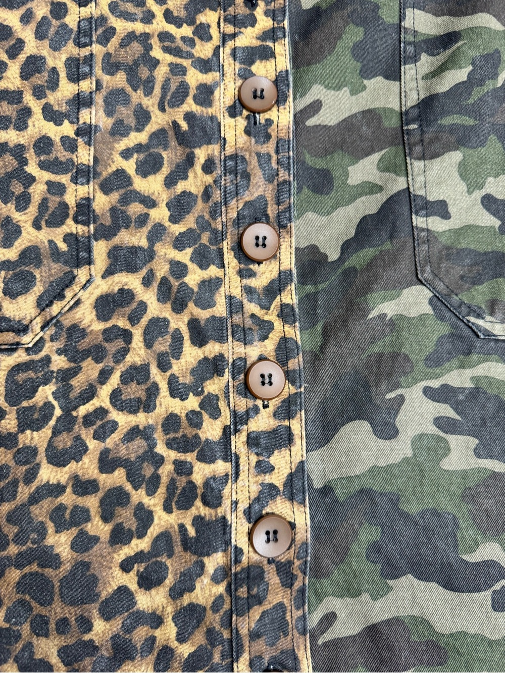 ODDI Button Front Skirt - Picture 9 of 11